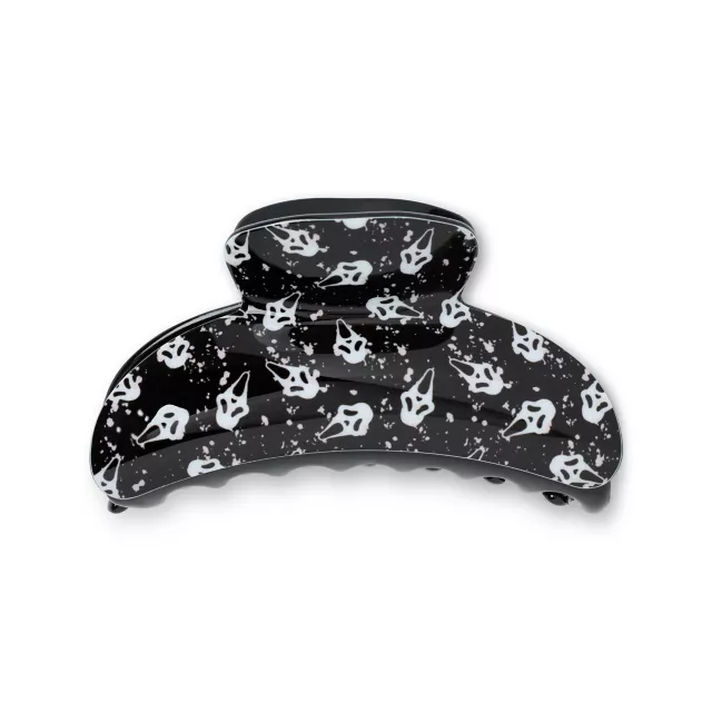 Ghost Face Black and Pink Claw Hair Clips - 2 Pack