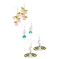Multi-Pack Flower Mushroom Moth Dangle Earrings - 3 Pair at Spencer's