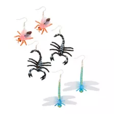 Multi-Pack Scorpion and Moth Dangle Earrings - 3 Pair at Spencer's