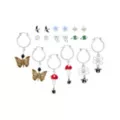 Multi-Pack Butterfly Nature Walk Earrings - 9 Pack at Spencer's