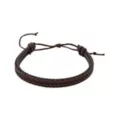 Multi-Pack Beaded Cord Faux Leather Bracelets - 4 Pack at Spencer's