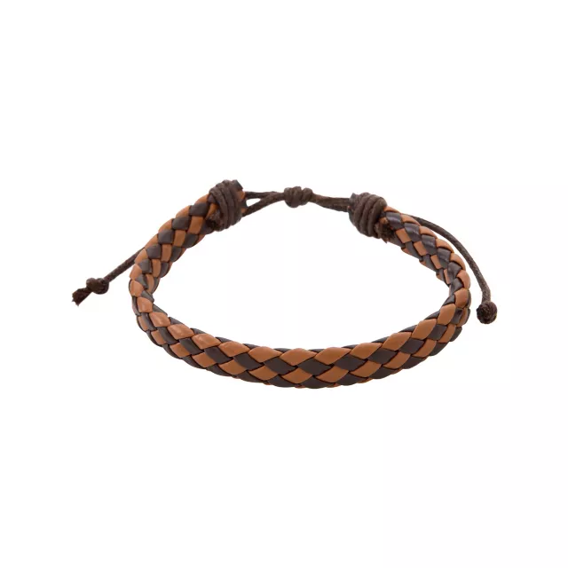 Multi-Pack Beaded and Braided Cord Faux Leather Bracelets - 4 Pack at Spencer's