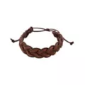Multi-Pack Beaded and Braided Cord Faux Leather Bracelets - 4 Pack at Spencer's