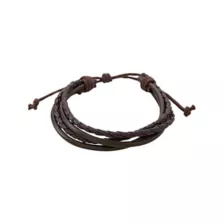 Multi-Pack Beaded and Braided Cord Faux Leather Bracelets - 4 Pack at Spencer's