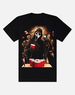 Ghost Face Beer Pong T Shirt