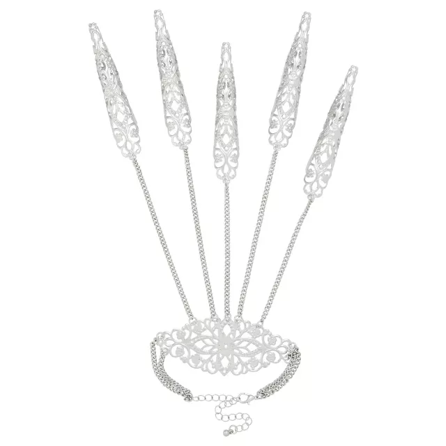 Gothic Chain Hand Bracelet at Spencer's