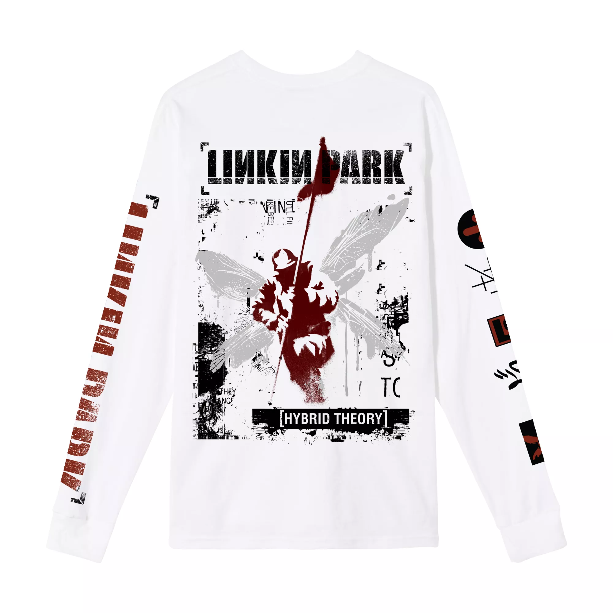 Hybrid Theory Long Sleeve T Shirt - Linkin Park at Spencer's