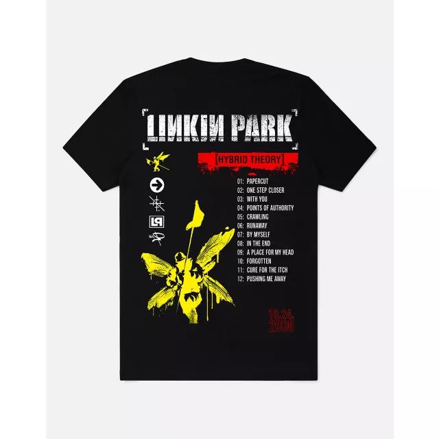 Black Hybrid Theory T Shirt - Linkin Park at Spencer's