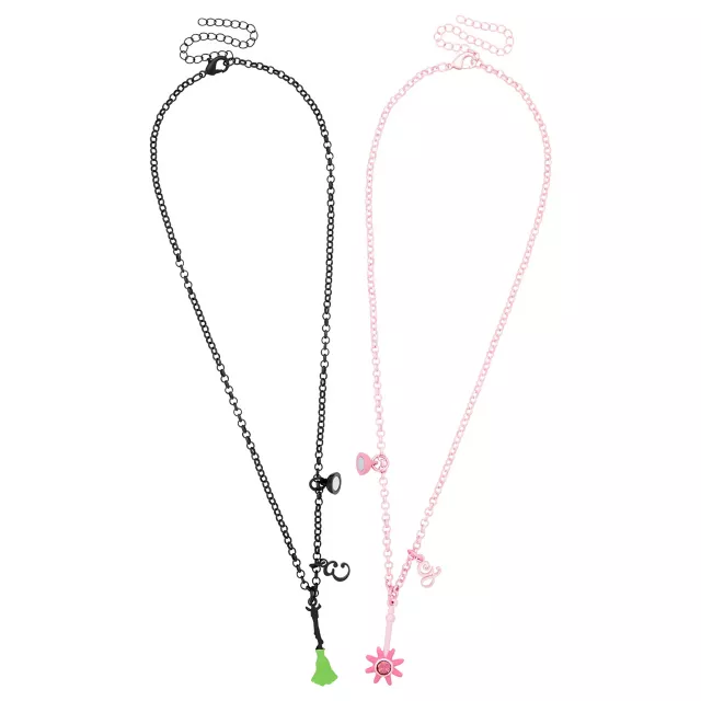 Elphaba Broom and Glinda Wand Best Friend Necklace Set - Wicked at Spencer's