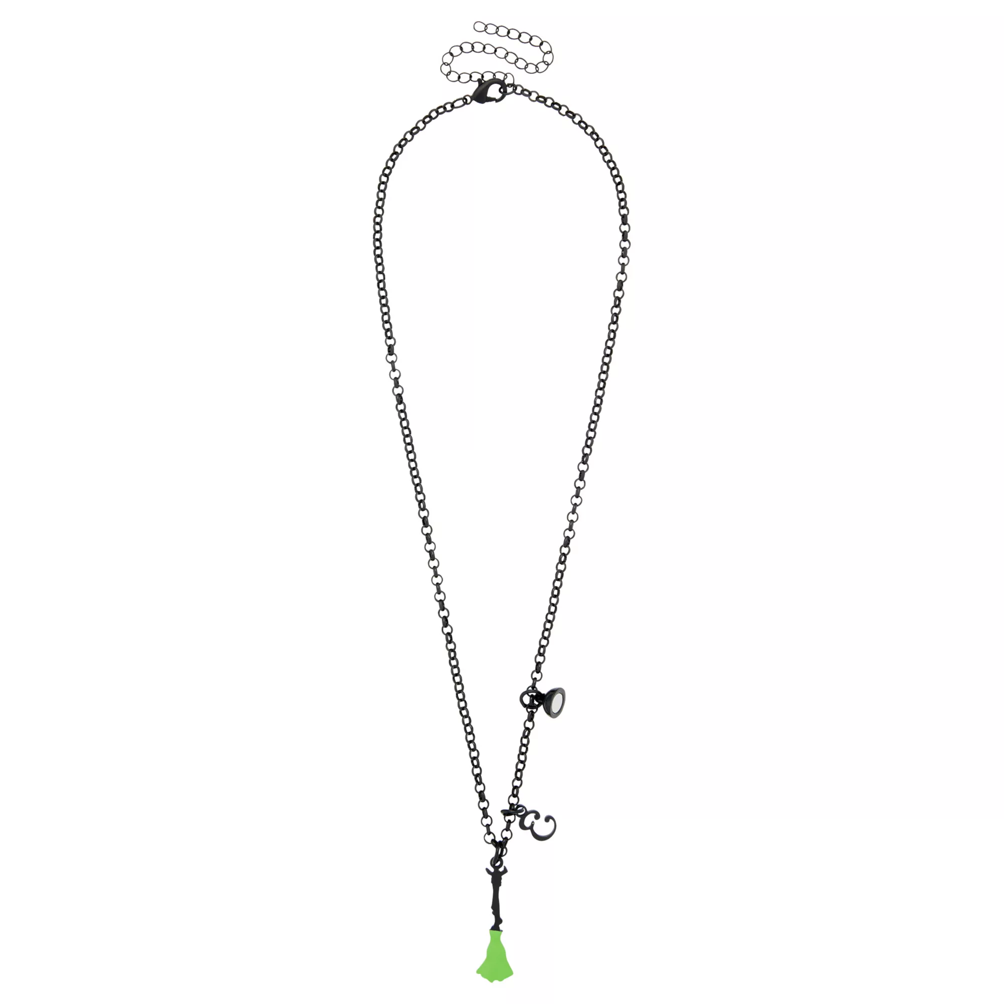 Elphaba Broom and Glinda Wand Best Friend Necklace Set - Wicked at Spencer's
