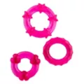 Multi-Pack Sweet Things Cock Rings 3 Pack - Sexology at Spencer's