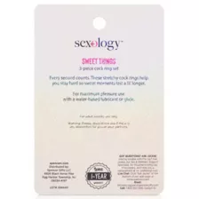 Multi-Pack Sweet Things Cock Rings 3 Pack - Sexology at Spencer's