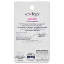 Camo Cutie XL Bullet Vibrator - Sexology at Spencer's