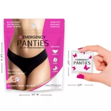 Black Emergency Panties Kit at Spencer's