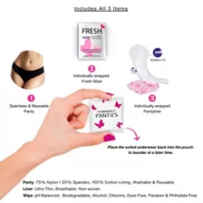 Black Emergency Panties Kit at Spencer's