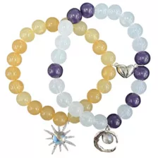 Multi-Pack Sun and Moon Long Distance Bracelets - 2 Pack at Spencer's