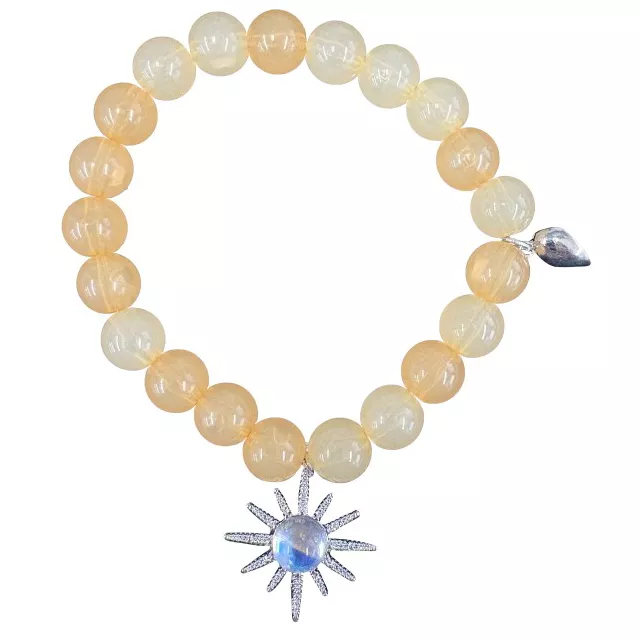 Multi-Pack Sun and Moon Long Distance Bracelets - 2 Pack at Spencer's