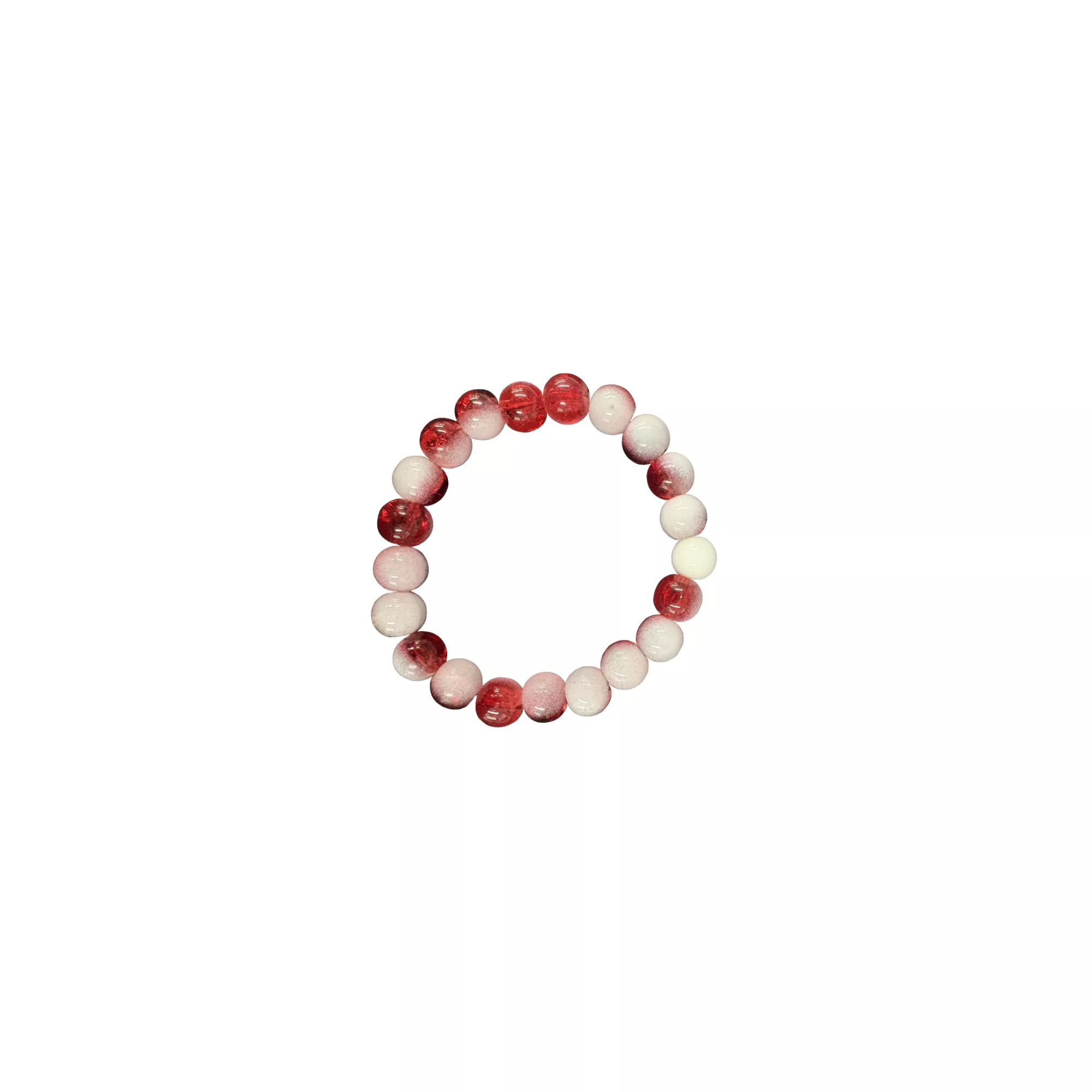 Red and White Long Distance Bracelets - 2 Pack at Spencer's