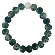 White and Green Long Distance Bracelets - 2 Pack at Spencer's