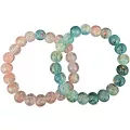 Pink and Teal Long Distance Bracelets - 2 Pack at Spencer's