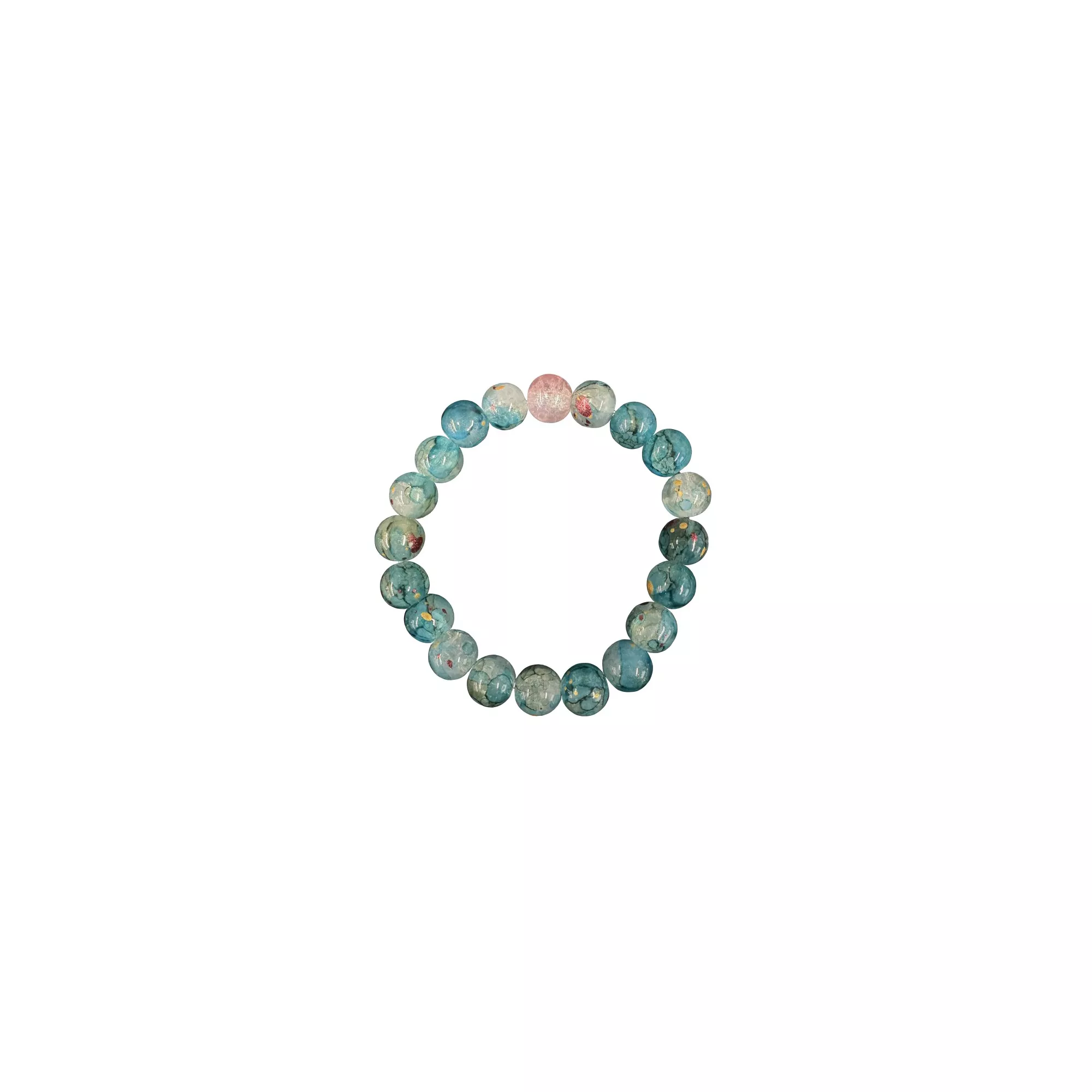 Pink and Teal Long Distance Bracelets - 2 Pack at Spencer's