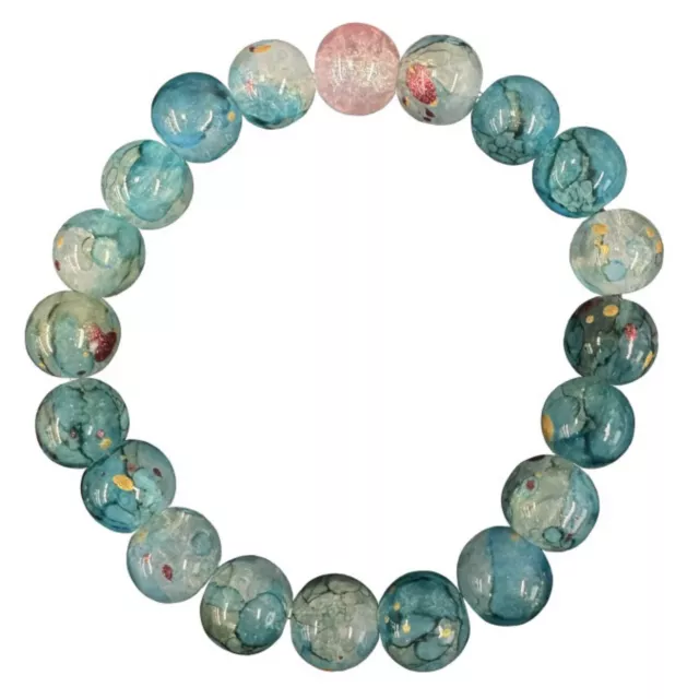 Pink and Teal Long Distance Bracelets - 2 Pack at Spencer's