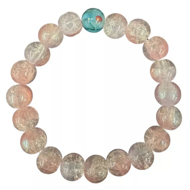 Pink and Teal Long Distance Bracelets - 2 Pack at Spencer's