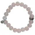 Rose and White Marble Long Distance Bracelets - 2 Pack at Spencer's