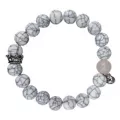 Rose and White Marble Long Distance Bracelets - 2 Pack at Spencer's