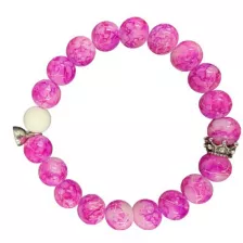 Pink and White Long Distance Bracelets - 2 Pack at Spencer's
