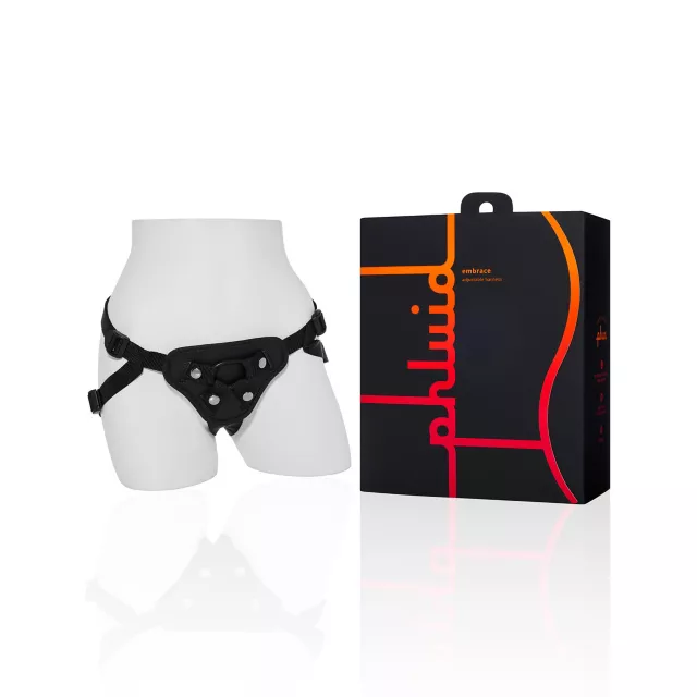 Phluid Embrace Adjustable Strap On Harness at Spencer's