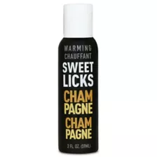 Warming Champagne Flavored Glide 2 oz. - Sweet Licks at Spencer's