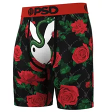 PSD Playboy Floral Snake Boxer Briefs at Spencer's