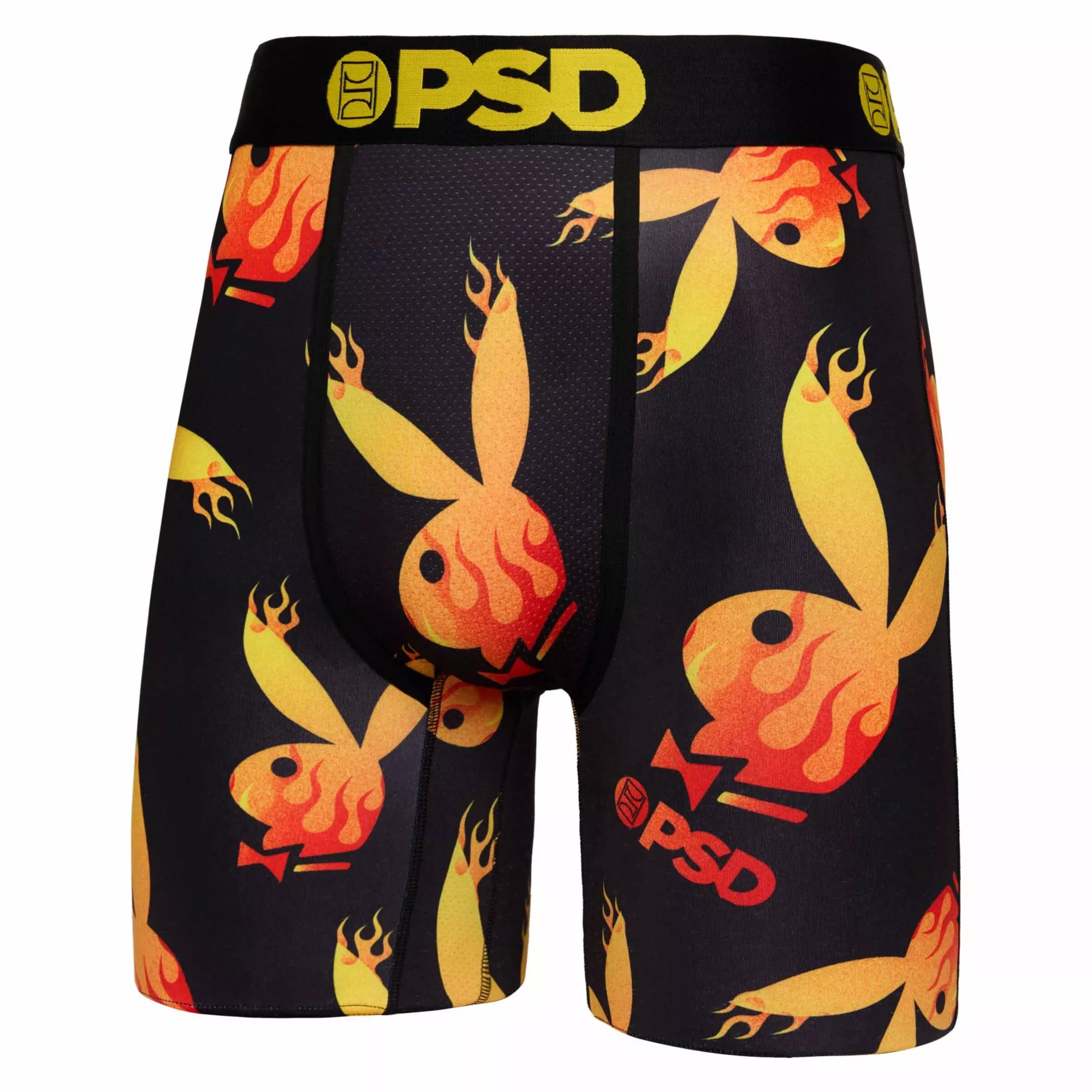 PSD Flaming Playboy Bunny Boxer Briefs at Spencer's
