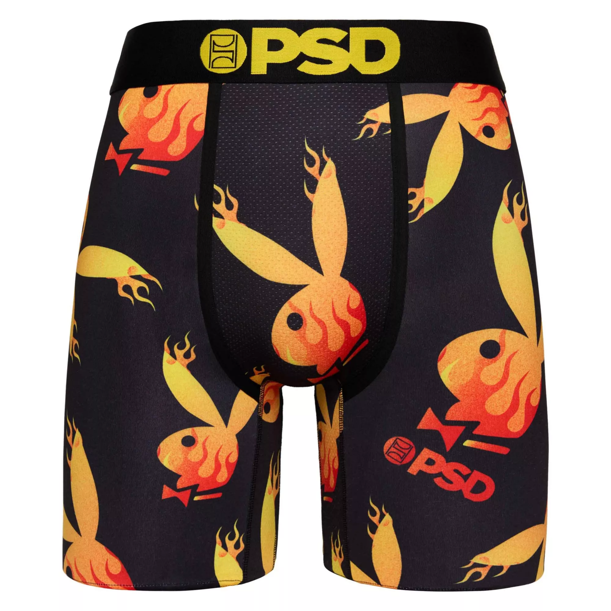 PSD Flaming Playboy Bunny Boxer Briefs at Spencer's