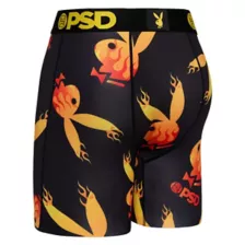 PSD Flaming Playboy Bunny Boxer Briefs at Spencer's
