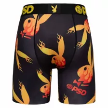 PSD Flaming Playboy Bunny Boxer Briefs at Spencer's