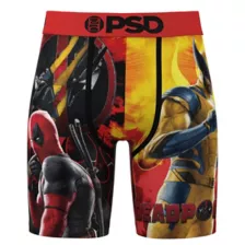 PSD Deadpool and Wolverine Boxer Briefs at Spencer's