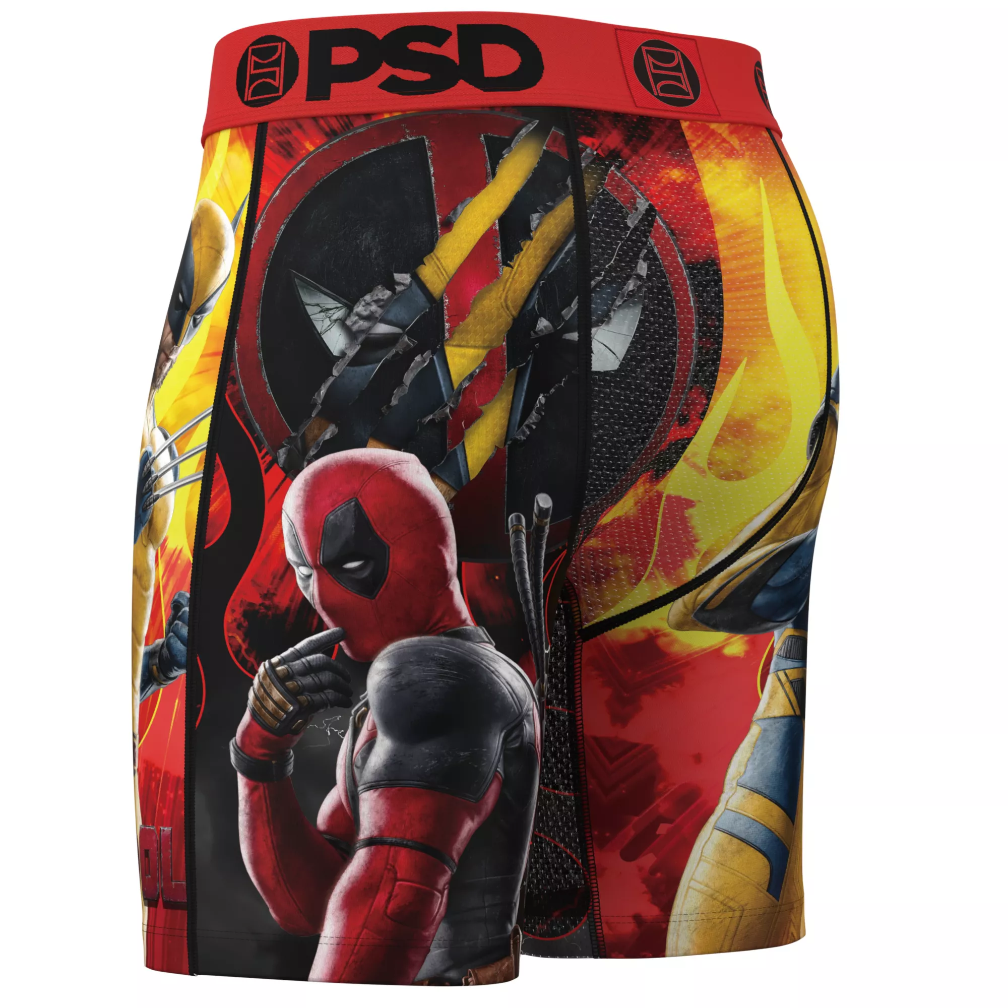 PSD Deadpool and Wolverine Boxer Briefs at Spencer's