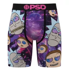 PSD Rick and Morty Galaxy Boxer Briefs at Spencer's