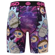 PSD Rick and Morty Galaxy Boxer Briefs at Spencer's