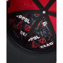 Deadpool Logo Snapback Hat at Spencer's