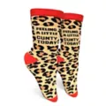 Feeling Cunty Feline Crew Socks at Spencer's
