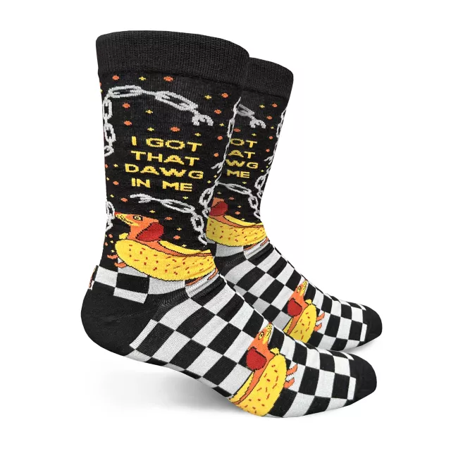 I Got That Dawg in Me Crew Socks