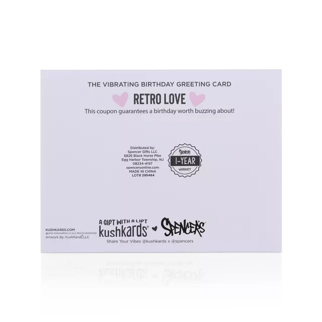 Birthday Coupon Greeting Card with Bullet Vibrator at Spencer's