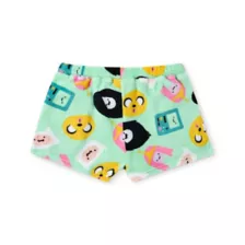 Adventure Time Characters Lounge Shorts at Spencer's