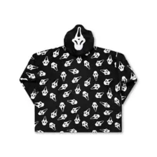 Ghost Face Mask Hooded Blanket at Spencer's