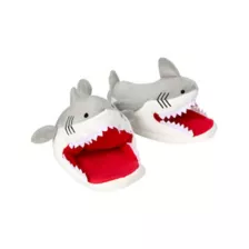 Jaws Shark Bite Plush Slippers at Spencer's