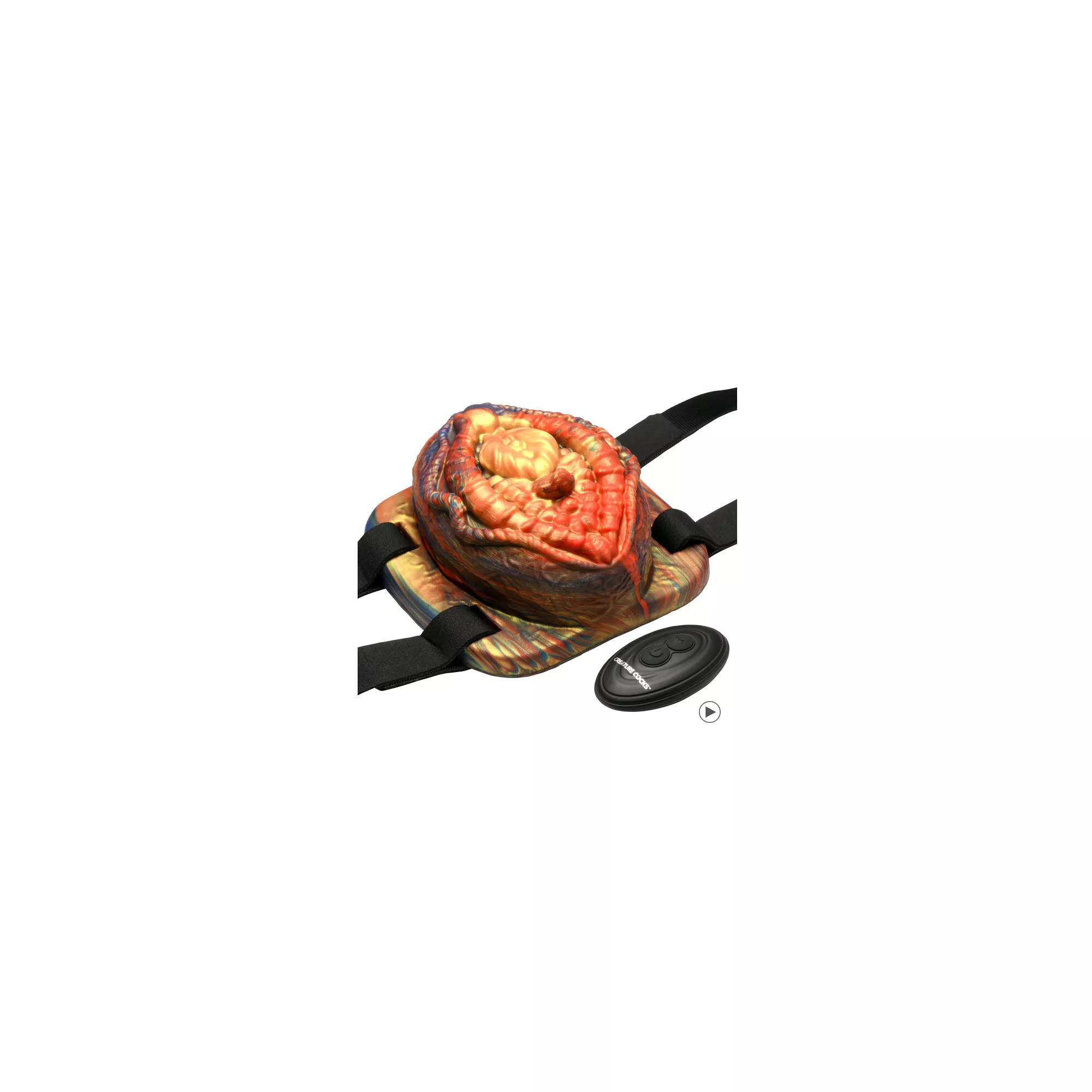 Creature Cocks Hell's Angel Vibrating Silicone Grinder at Spencer's