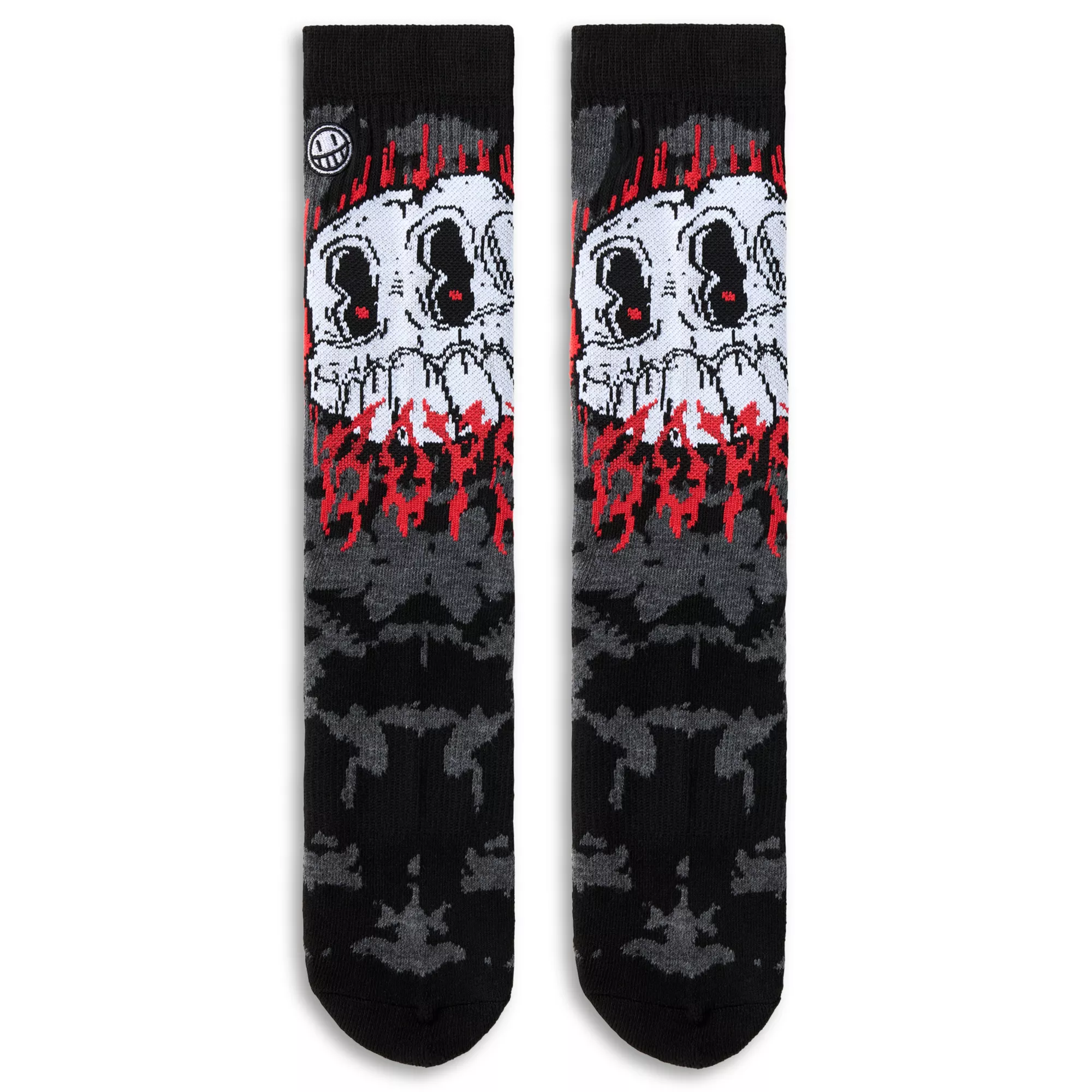 The Boys Skull Crew Socks at Spencer's